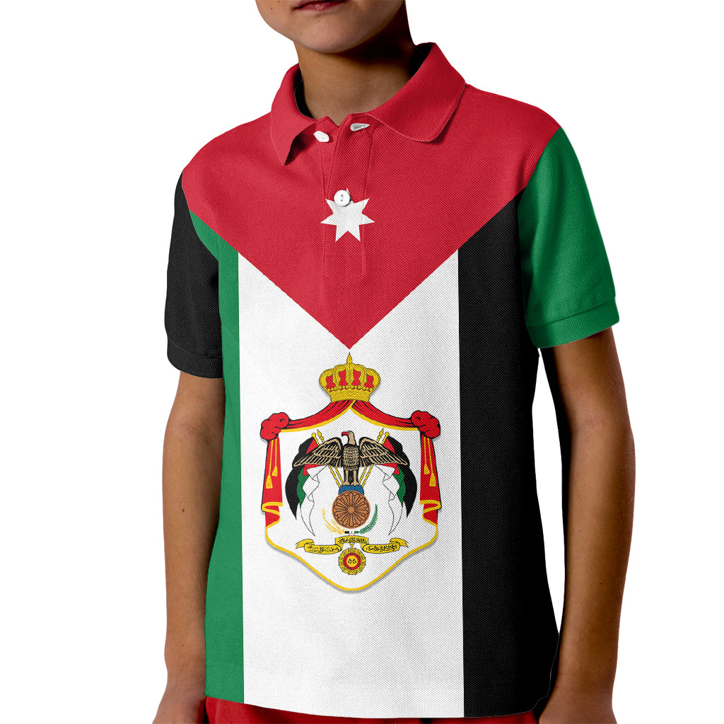 hashemite-kingdom-of-jordan-kid-polo-shirt-jordan-flag-style