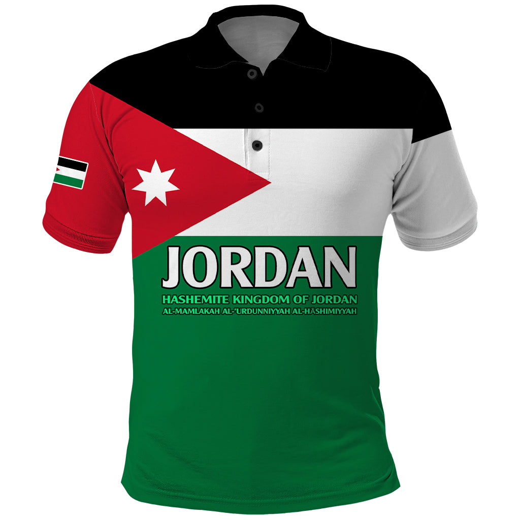 Jordan Polo Shirt Jordan Independence Anniversary Simple Flag Style - Wonder Print Shop