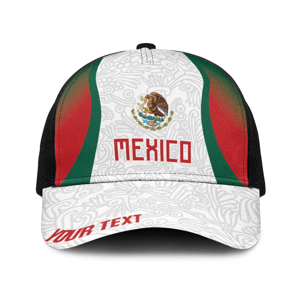 2026 World Football Host Country Mexico Personalized Baseball Net Cap Green Version