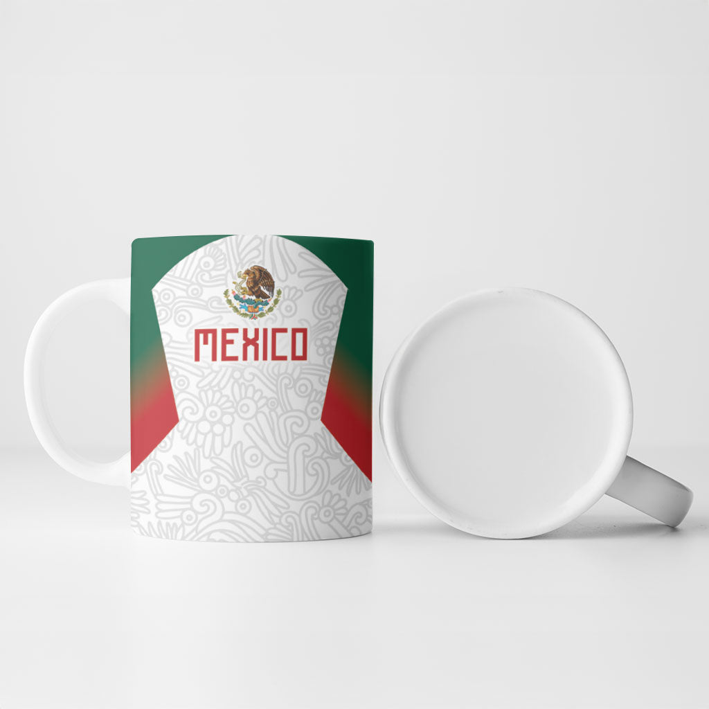 2026 World Football Host Country Mexico Custom Ceramic Mug Green Version