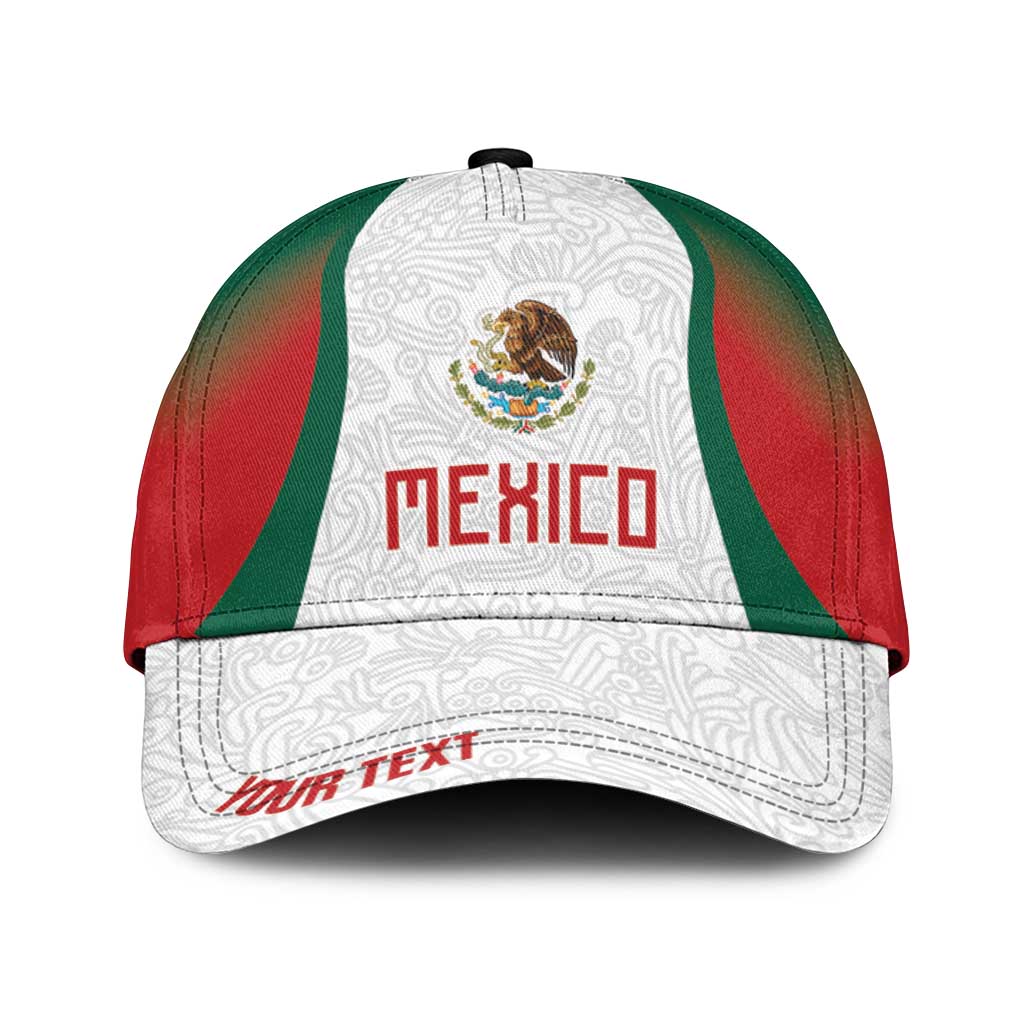2026 World Football Host Country Mexico Personalized Classic Cap Green Version