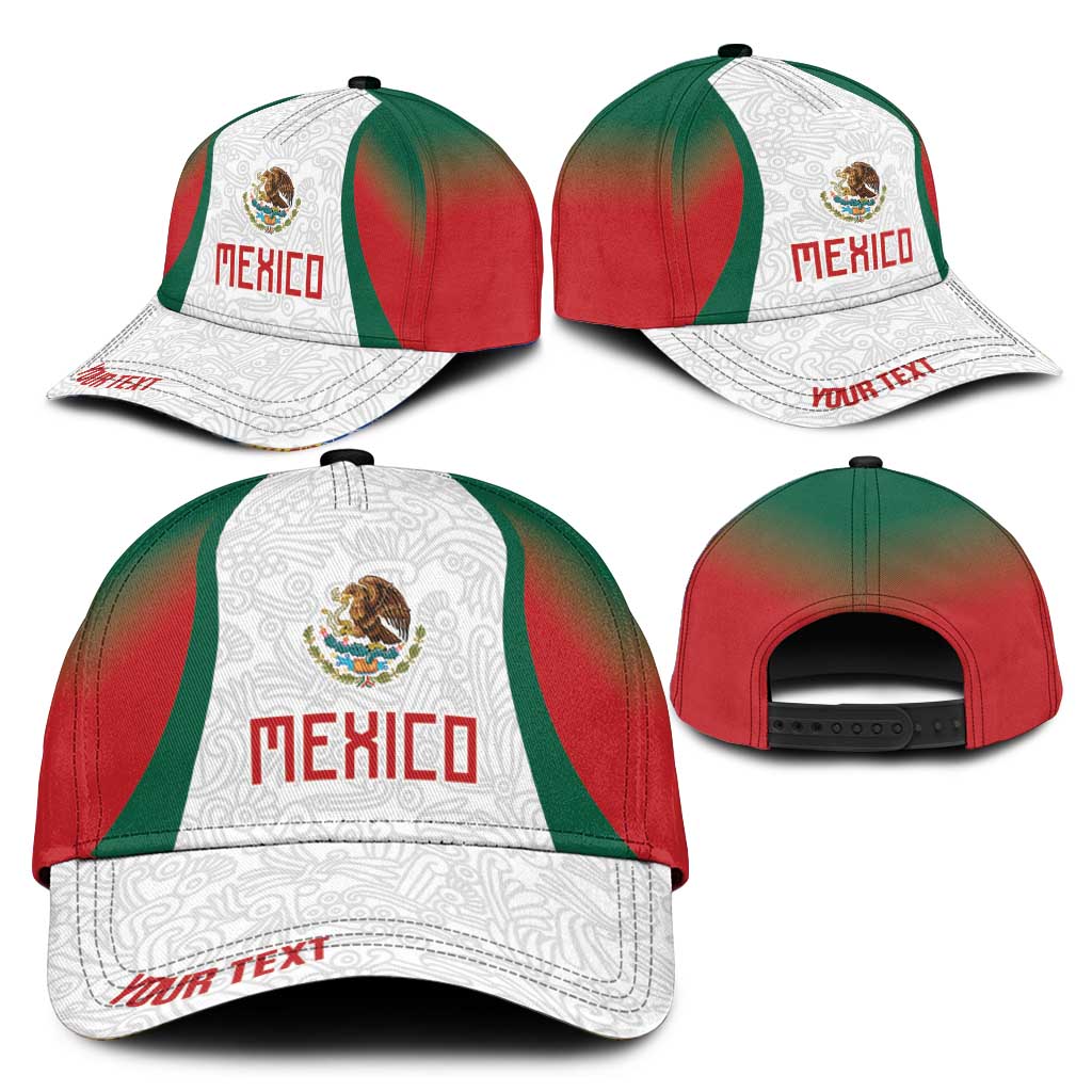 2026 World Football Host Country Mexico Personalized Classic Cap Green Version