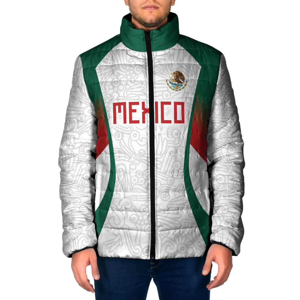 2026 World Football Host Country Mexico Custom Padded Jacket Green Version