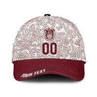 2026 World Football Host Country Mexico Personalized Classic Cap White Version