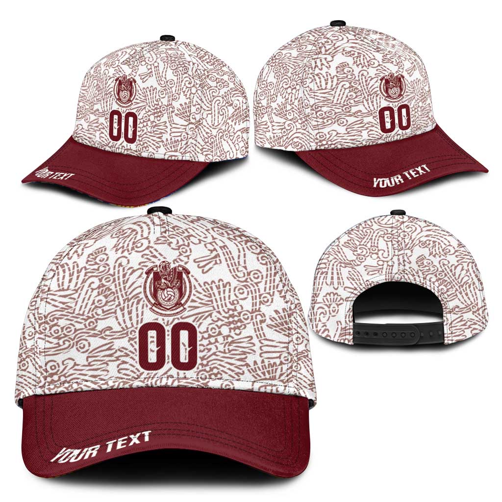 2026 World Football Host Country Mexico Personalized Classic Cap White Version