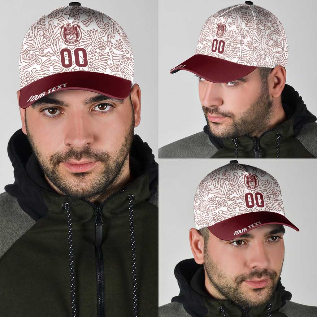 2026 World Football Host Country Mexico Personalized Classic Cap White Version