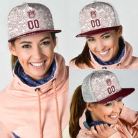 2026 World Football Host Country Mexico Personalized Mesh Trucker Cap White Version