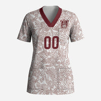 2026 World Football Host Country Mexico Custom Scrub Top White Version