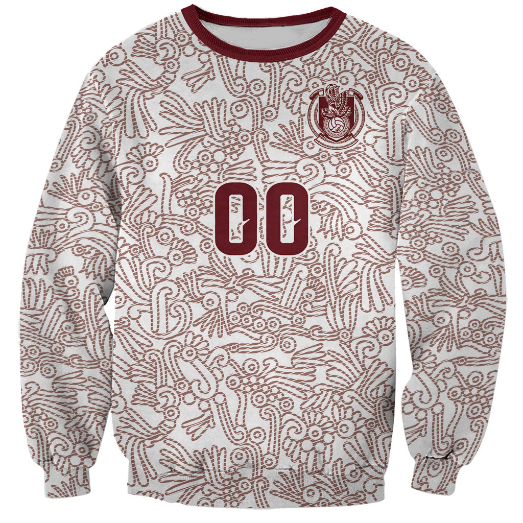 2026 World Football Host Country Mexico Custom Sweatshirt White Version
