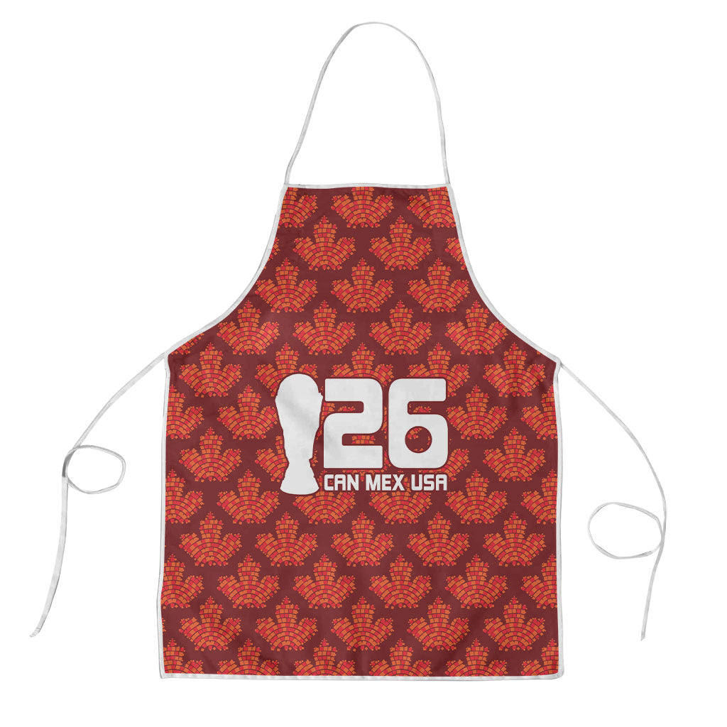 2026 World Football Host Country Canada Apron