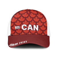 2026 World Football Host Country Canada Personalized Baseball Net Cap