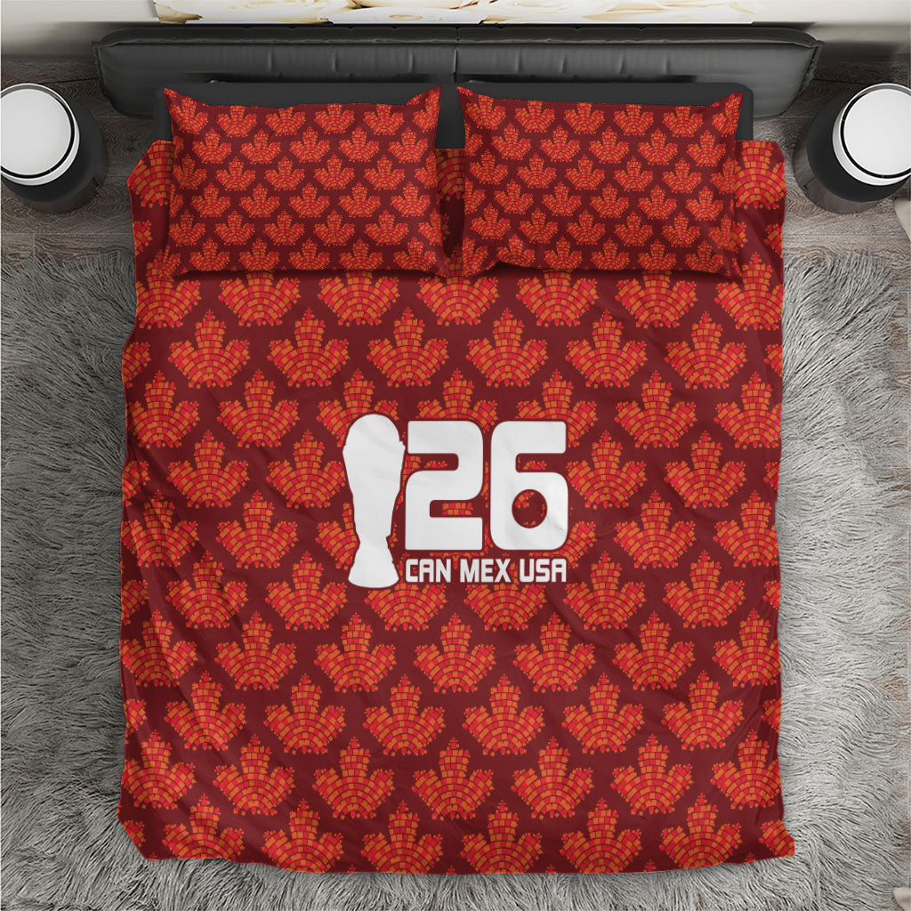 2026 World Football Host Country Canada Bedding Set