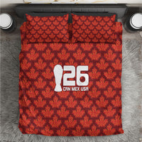 2026 World Football Host Country Canada Bedding Set