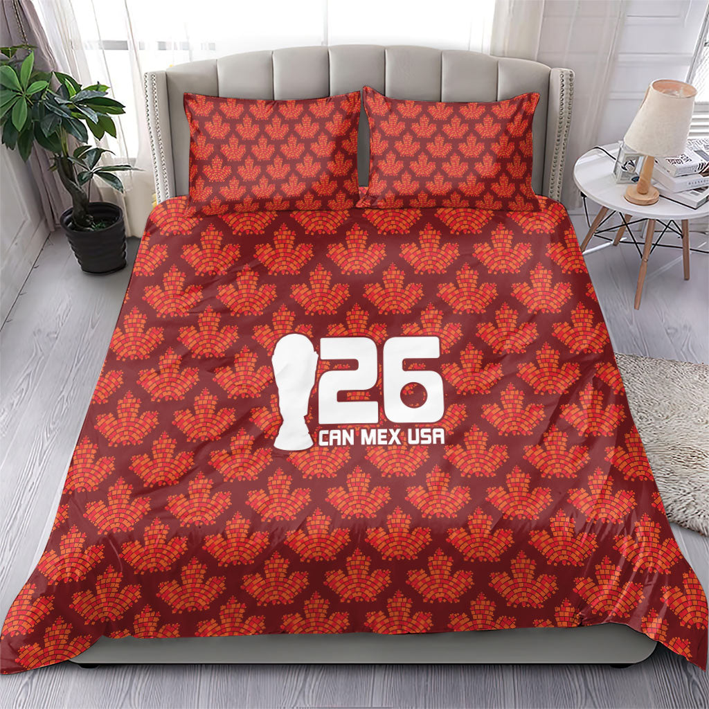 2026 World Football Host Country Canada Bedding Set