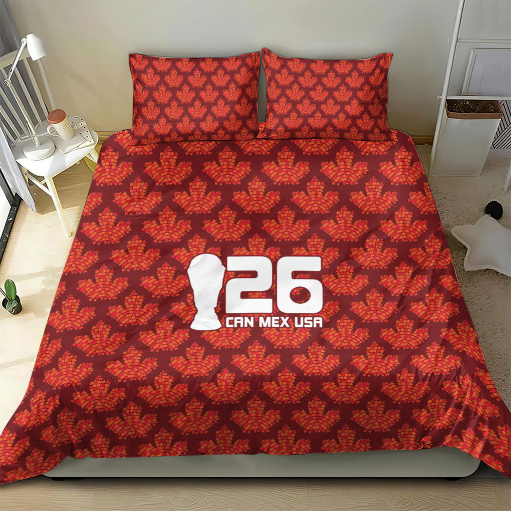 2026 World Football Host Country Canada Bedding Set