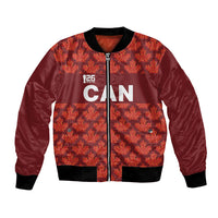 2026 World Football Host Country Canada Custom Bomber Jacket