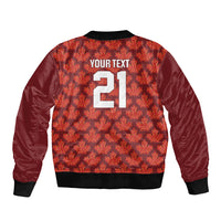 2026 World Football Host Country Canada Custom Bomber Jacket