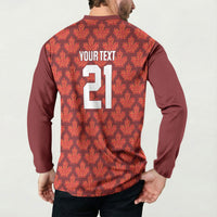 2026 World Football Host Country Canada Custom Button Sweatshirt