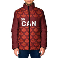 2026 World Football Host Country Canada Custom Padded Jacket