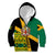 Personalised Jamaica Kid Hoodie Ethnic Style In Jamaican Flag - Wonder Print Shop