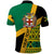 Personalised Jamaica Polo Shirt Ethnic Style In Jamaican Flag - Wonder Print Shop