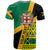 Personalised Jamaica T Shirt Ethnic Style In Jamaican Flag - Wonder Print Shop