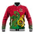 Vanuatu Islands Baseball Jacket Polynesian Tattoo and Sea Turtle LT9 - Wonder Print Shop