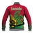 Vanuatu Islands Baseball Jacket Polynesian Tattoo and Sea Turtle LT9 - Wonder Print Shop