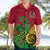 Vanuatu Islands Hawaiian Shirt Polynesian Tattoo and Sea Turtle - Wonder Print Shop