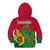 Vanuatu Islands Kid Hoodie Polynesian Tattoo and Sea Turtle - Wonder Print Shop