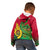 Vanuatu Islands Kid Hoodie Polynesian Tattoo and Sea Turtle - Wonder Print Shop