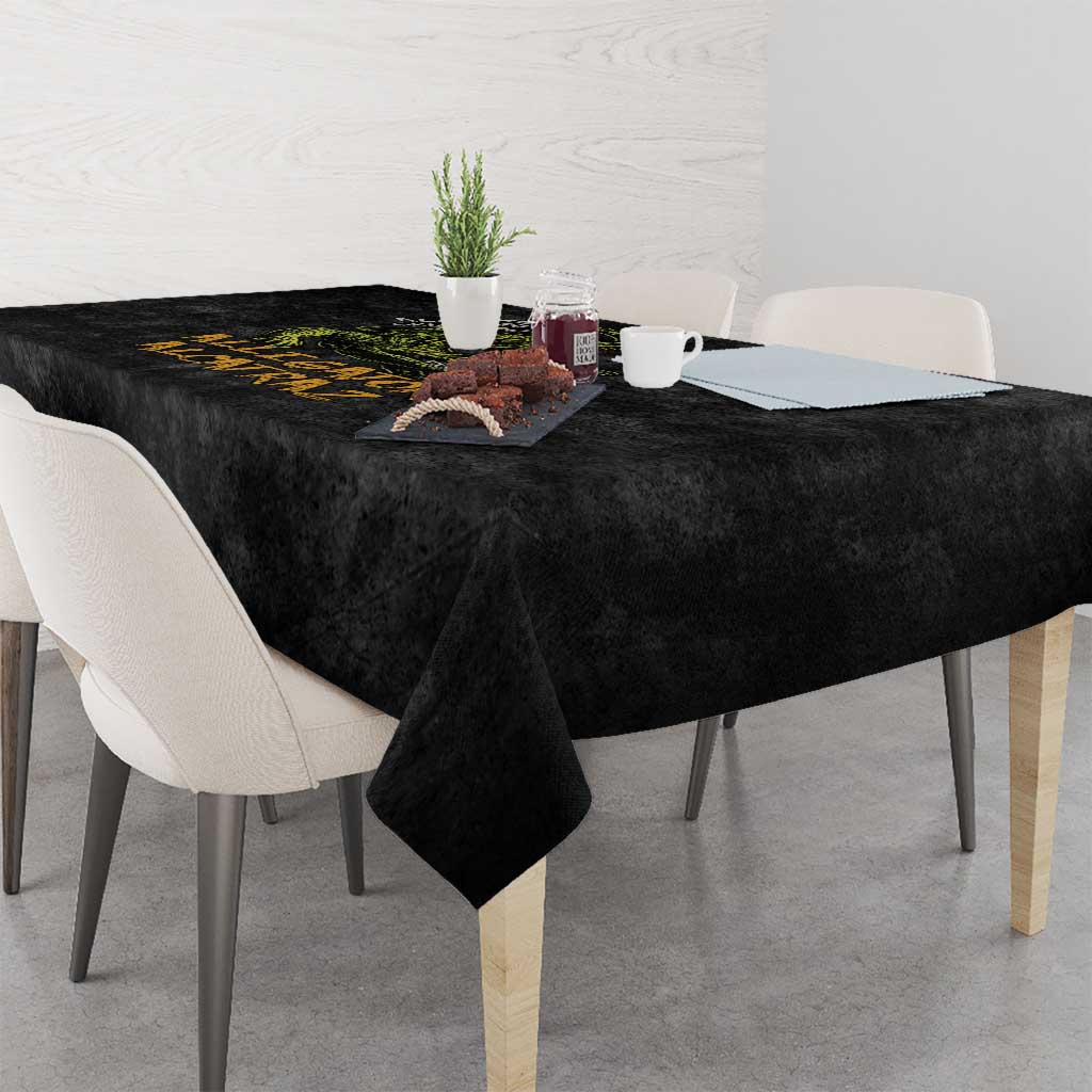 Alligator Alcatraz Est 2025 Tablecloth Vintage Retro - Wonder Print Shop