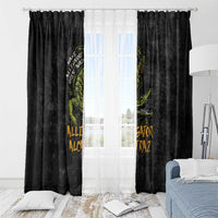Alligator Alcatraz Est 2025 Window Curtain Vintage Retro - Wonder Print Shop