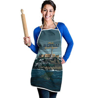 Make Alcatraz Great Again Apron Vintage Retro - Wonder Print Shop