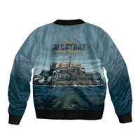 Make Alcatraz Great Again Bomber Jacket Vintage Retro - Wonder Print Shop