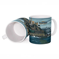 Make Alcatraz Great Again Ceramic Mug Vintage Retro - Wonder Print Shop