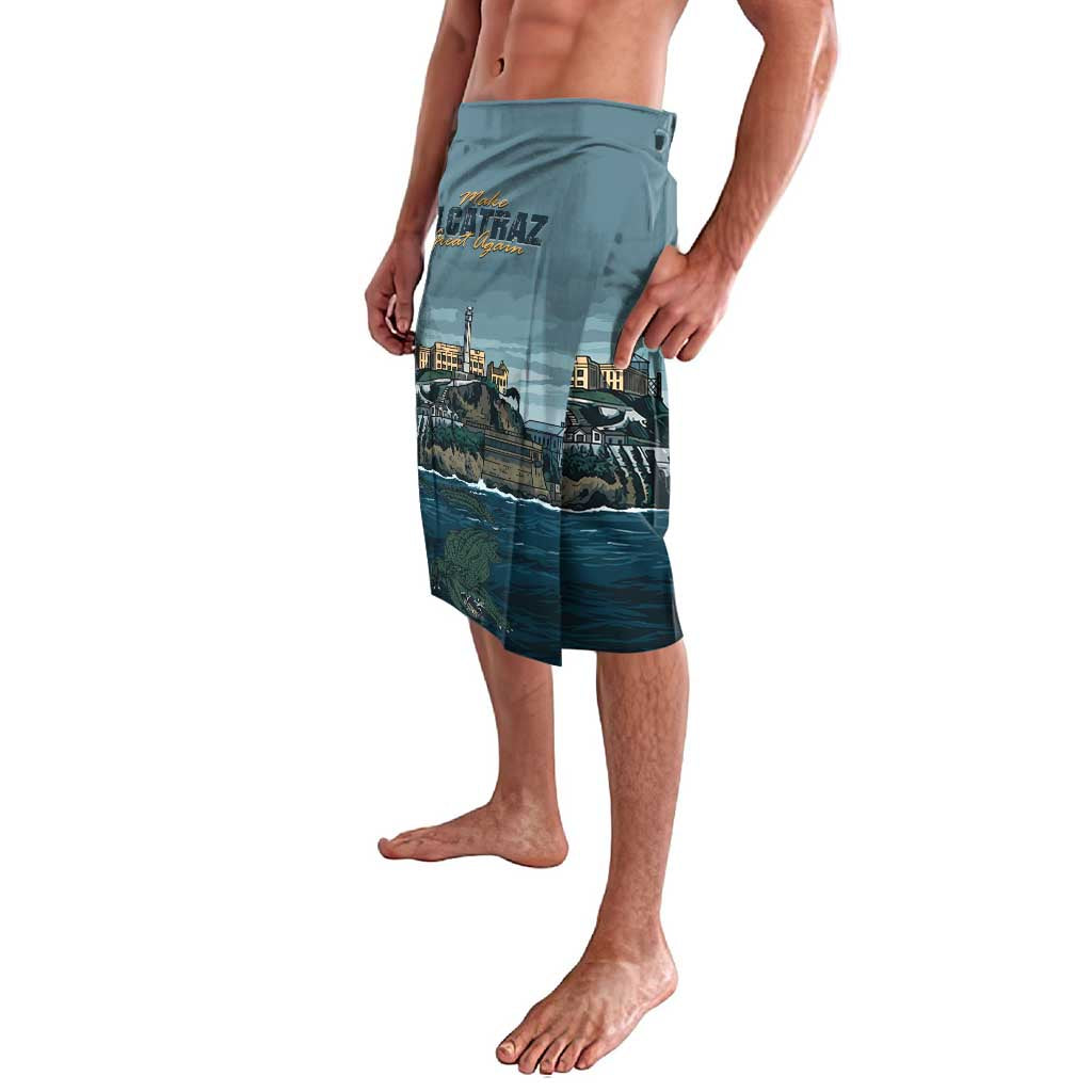 Make Alcatraz Great Again Lavalava Vintage Retro - Wonder Print Shop