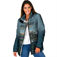 Make Alcatraz Great Again Padded Jacket Vintage Retro - Wonder Print Shop
