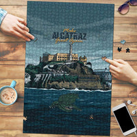 Make Alcatraz Great Again Puzzle Vintage Retro - Wonder Print Shop