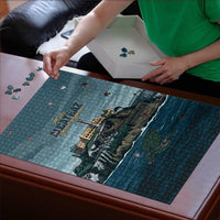 Make Alcatraz Great Again Puzzle Vintage Retro - Wonder Print Shop