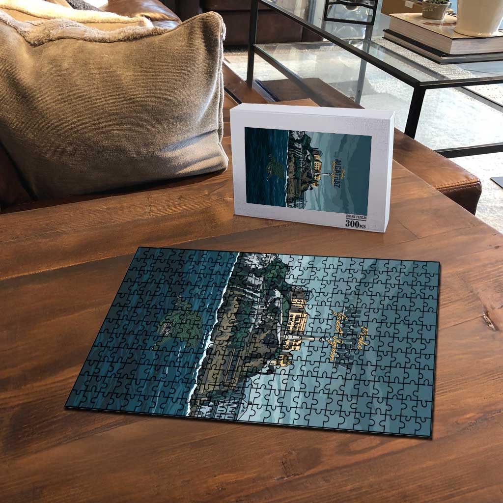 Make Alcatraz Great Again Puzzle Vintage Retro - Wonder Print Shop