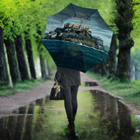 Make Alcatraz Great Again Umbrella Vintage Retro - Wonder Print Shop