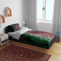 Mexico Football Custom Bedding Set Mexico's Make History 2025 Flag Style - Wonder Print Shop