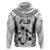 Fiji Rugby Hoodie Go Champions World Cup 2023 Tapa Unique White Vibe - Wonder Print Shop