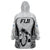 Fiji Rugby Wearable Blanket Hoodie Go Champions World Cup 2023 Tapa Unique White Vibe - Wonder Print Shop