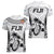 Fiji Rugby Women V Neck T Shirt Go Champions World Cup 2023 Tapa Unique White Vibe - Wonder Print Shop