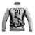 Custom Fiji Rugby Baseball Jacket Go Champions World Cup 2023 Tapa Unique White Vibe LT9 - Wonder Print Shop