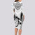 Custom Fiji Rugby Long Sleeve Bodycon Dress Go Champions World Cup 2023 Tapa Unique White Vibe - Wonder Print Shop