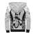 Custom Fiji Rugby Sherpa Hoodie Go Champions World Cup 2023 Tapa Unique White Vibe - Wonder Print Shop