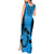 Fiji Rugby Tank Maxi Dress Go Champions World Cup 2023 Tapa Unique Blue Vibe - Wonder Print Shop